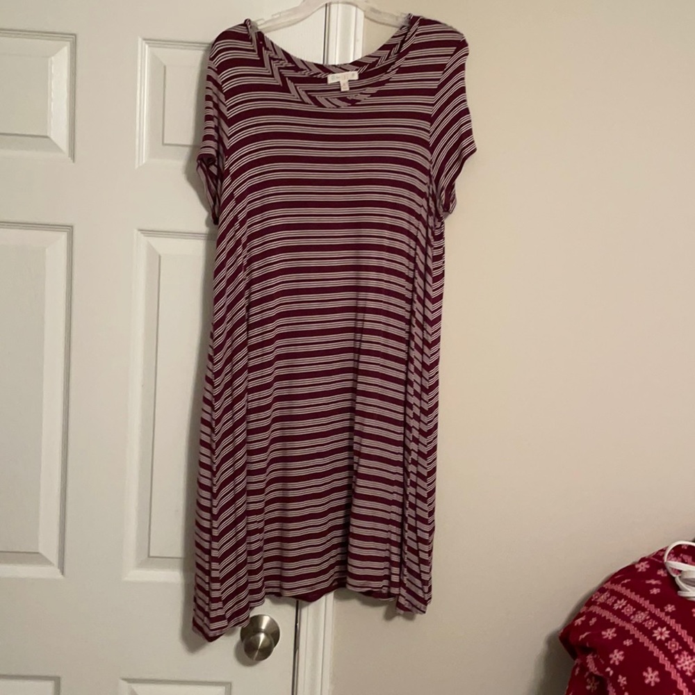 Stretchy T-shirt dress